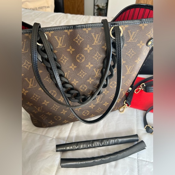 RARE Louis Vuitton Monogram World Tour NeverFull MM - Picture 14 of 17